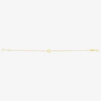 Star Of David Womens 14K Gold Star 18 Inch Pendant Necklace