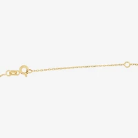 Gold Addiction Womens 14K Gold 18 Inch Pendant Necklace
