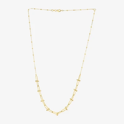 Gold Addiction Unisex Adult 14K Gold Inch Chain Necklace