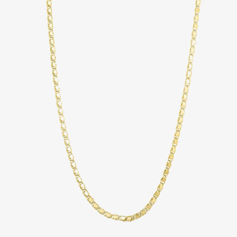 Unisex Adult 14K Gold 18 Inch Chain Necklace