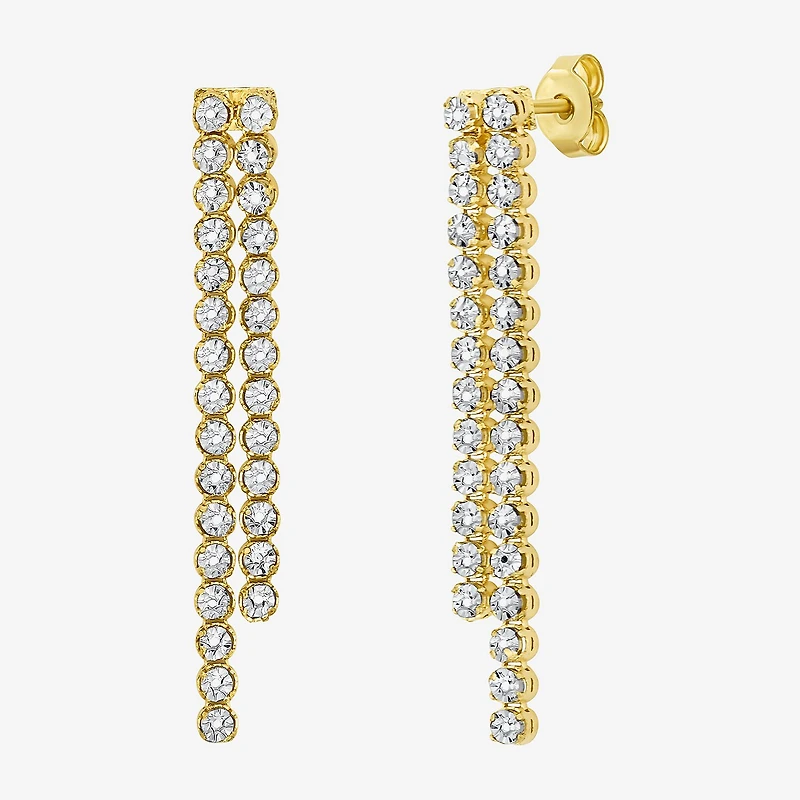 Womens 14K Gold Drop Earrings