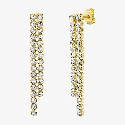 Womens 14K Gold Drop Earrings