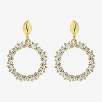 Womens 14K Gold Drop Earrings