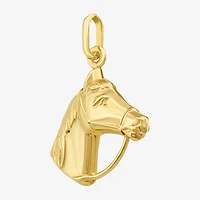 Horse Unisex Adult 14K Gold Pendant