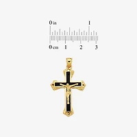 Religious Jewelry Cross Unisex Adult 14K Gold Cross Pendant