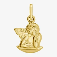 Religious Jewelry Angel Unisex Adult 14K Gold Angel Pendant