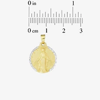 Religious Jewelry Mary Unisex Adult 14K Gold Pendant