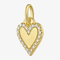 Unisex Adult 14K Gold Heart Pendant