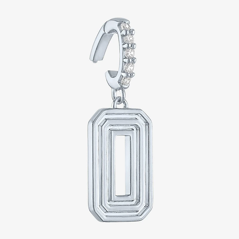 Charmed by Diamond Addiction Number (G-H / Si2-I1) Womens Accent Lab Grown White Sterling Silver Pendant