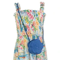 Speechless Big Kid Girls Sleeveless Floral Maxi Dress