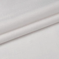 Awesome Home™ No Hook Slub Linen Texture Peva Snap-In Liner Shower Curtain