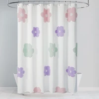 Awesome Home™ Tufted Flower Shower Curtain