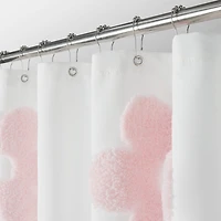 Awesome Home™ Tufted Flower Shower Curtain