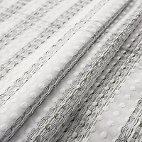 Awesome Home™ No Hook Plaid Waffle Snap-In Liner Shower Curtain