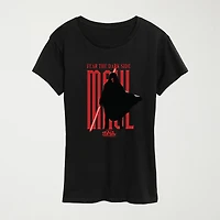 Womens Crew Neck Short Sleeve Regular Fit Star Wars Graphic T-Shirt