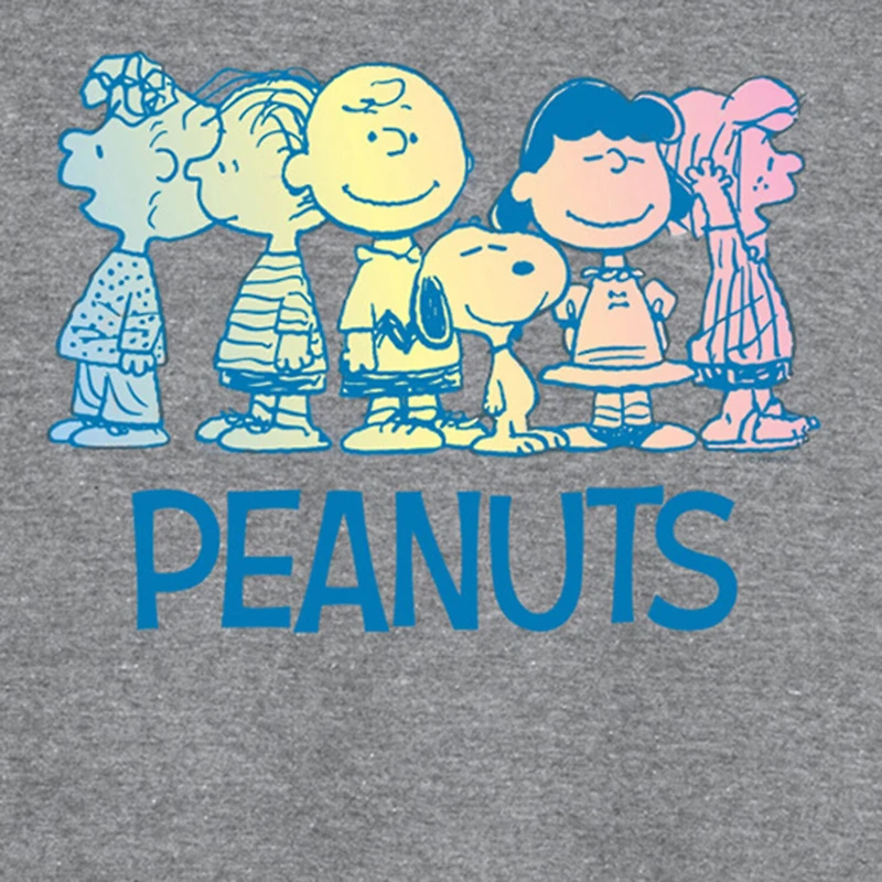 Womens Crew Neck Sleeveless Peanuts Tank Top