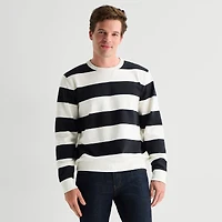 St. John's Bay Mens Crew Neck Long Sleeve Sweatshirt