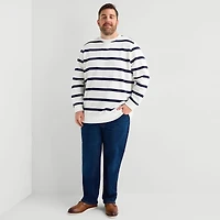 St. John's Bay Mens Crew Neck Long Sleeve Big and Tall Sweatshirt