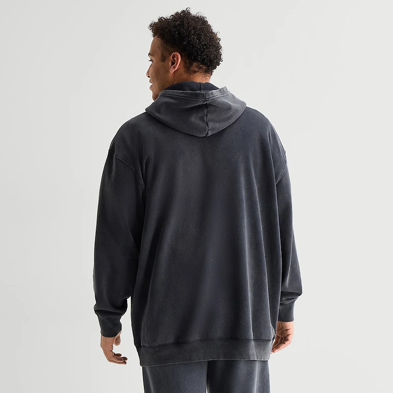 Arizona Mens Long Sleeve Fleece Big and Tall Hoodie