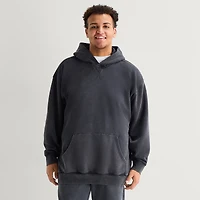 Arizona Mens Long Sleeve Fleece Big and Tall Hoodie