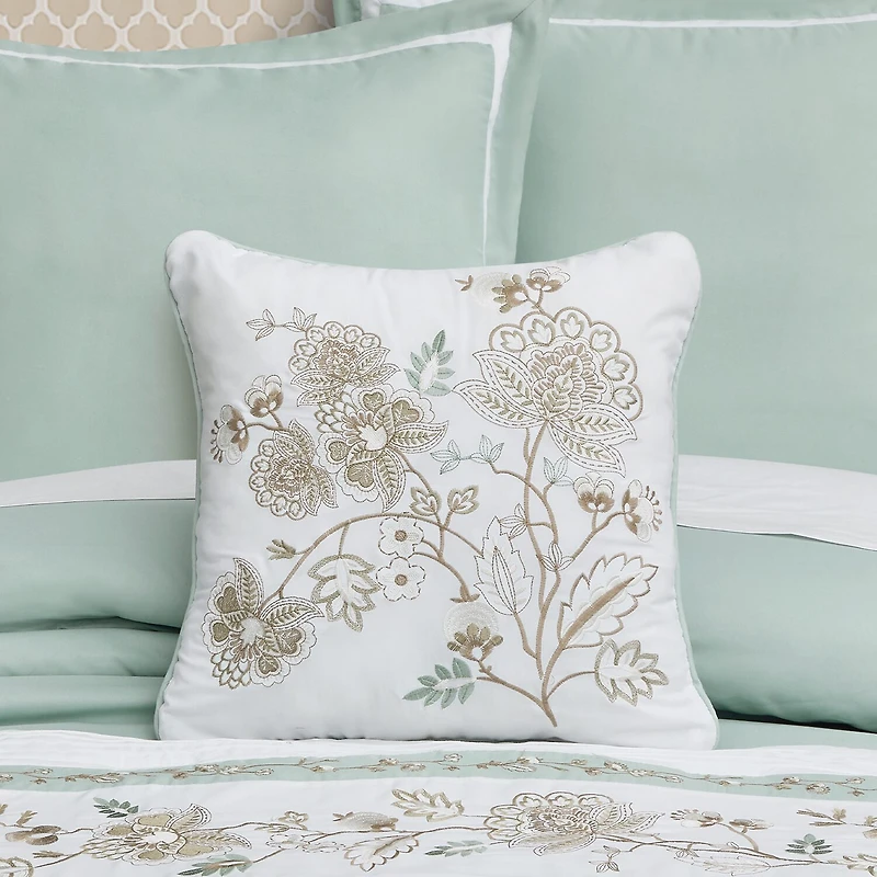 Royal Court Spring Social Square Throw Pillow