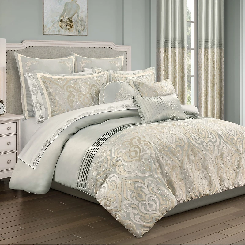 Royal Court Calmfield 3-pc. Comforter Set