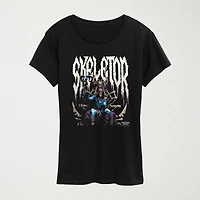 Womens Crew Neck Short Sleeve Regular Fit Graphic T-Shirt