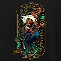 Womens Crew Neck Short Sleeve Regular Fit Marvel Graphic T-Shirt