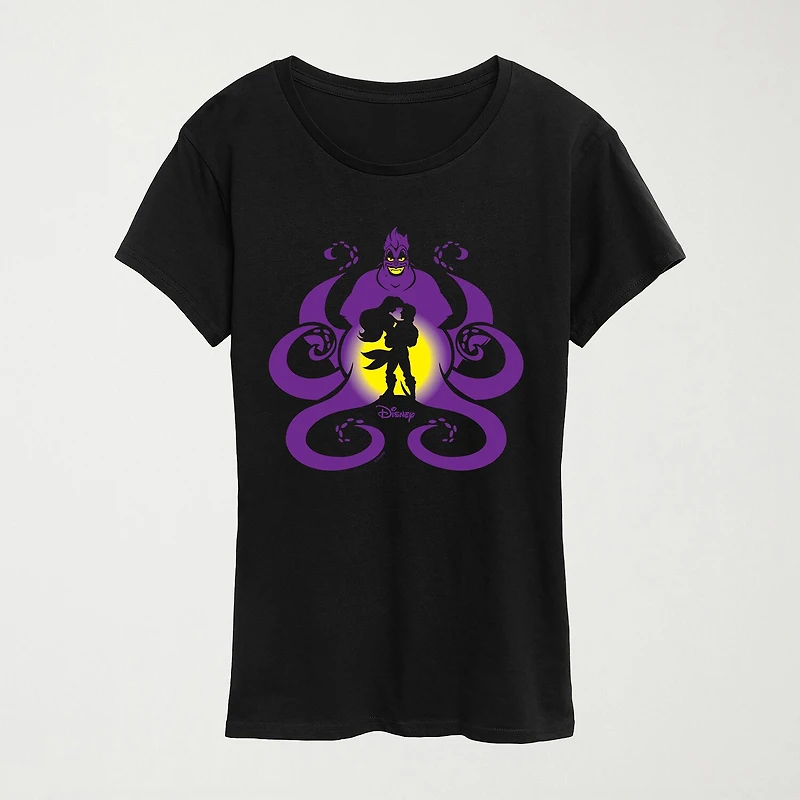 Womens Crew Neck Short Sleeve Regular Fit Ursula Graphic T-Shirt