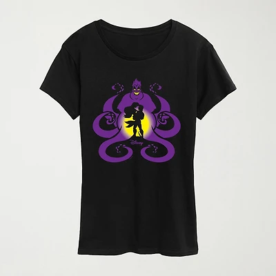 Womens Crew Neck Short Sleeve Regular Fit Ursula Graphic T-Shirt