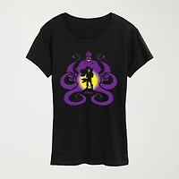 Womens Crew Neck Short Sleeve Regular Fit Ursula Graphic T-Shirt