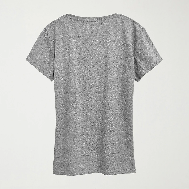 Womens Crew Neck Short Sleeve Regular Fit Ursula Graphic T-Shirt
