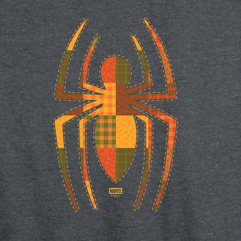 Womens Crew Neck Sleeveless Spiderman Tank Top
