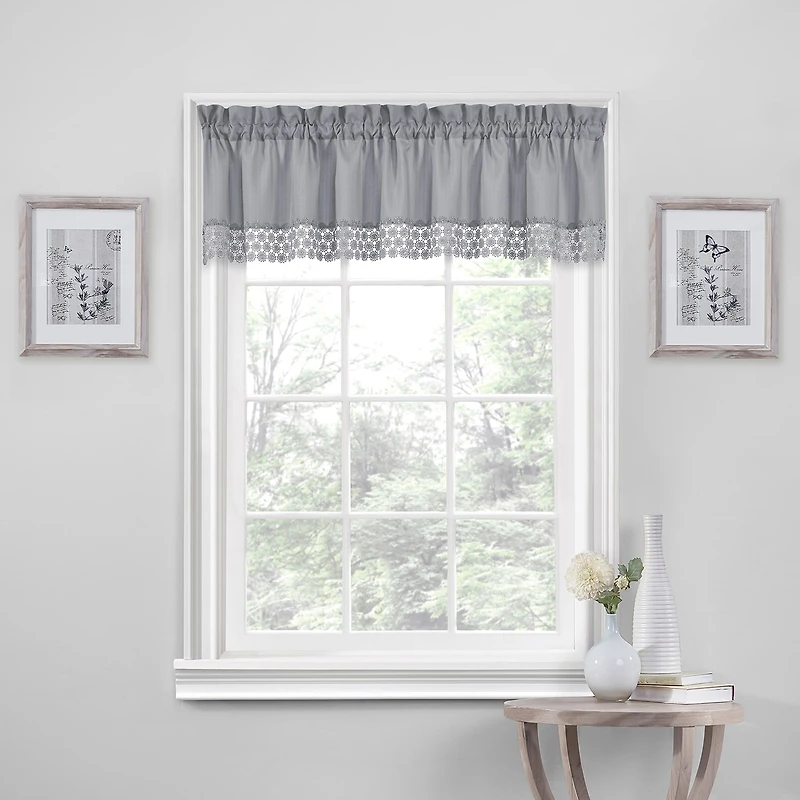 Regent Tailored Rod Pocket Valance