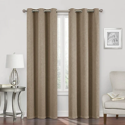 Regal Home Sterling Grommet Top Energy Saving Blackout Curtain Panel
