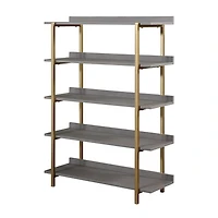 Furniture of America™ Hali Home Office Collection 5-Shelf Bookcase