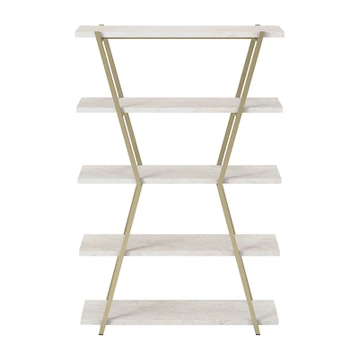 Furniture of America™ Minatara Home Office Collection 4-Shelf Bookcase