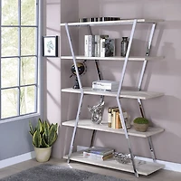 Furniture of America™ Ketano Home Office Collection 4-Shelf Bookcase
