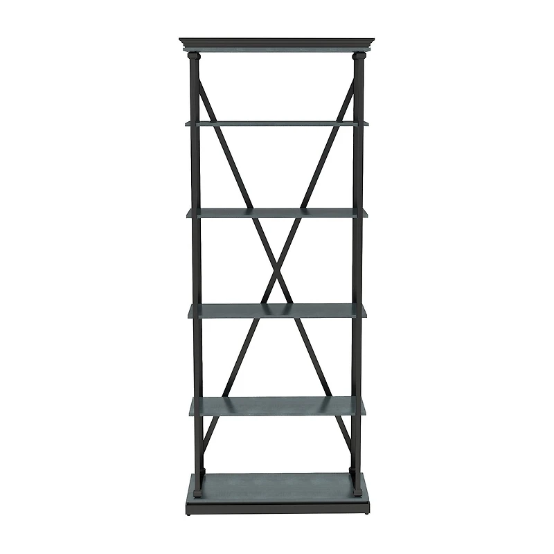 Furniture of America™ Blue River Home Office Collection 5-Shelf Bookcase