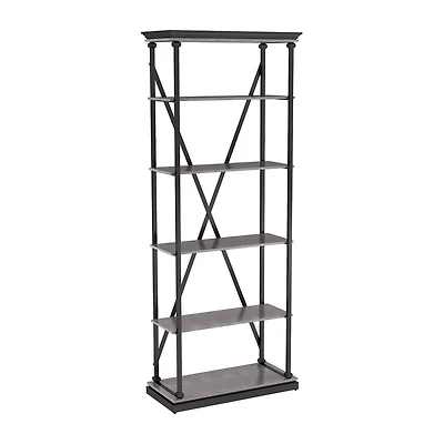Furniture of America™ Toggin Home Office Collection 5-Shelf Bookcase