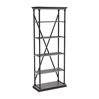 Furniture of America™ Toggin Home Office Collection 5-Shelf Bookcase