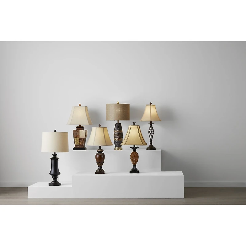 Stylecraft 31" Chess Piece Steel Table Lamp