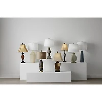 Stylecraft 31.5" Denim Cone Table Lamp