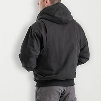 Berne Flex180 Mens Hooded Heavyweight Big and Tall Work Jacket