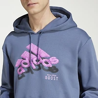 adidas Mens Long Sleeve Fleece Active Hoodie