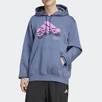 adidas Mens Long Sleeve Fleece Active Hoodie
