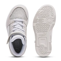 PUMA Rebound Layup Glitz Little Kid Girls Basketball Shoes
