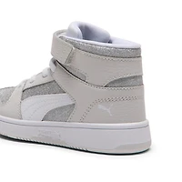 PUMA Rebound Layup Glitz Little Kid Girls Basketball Shoes