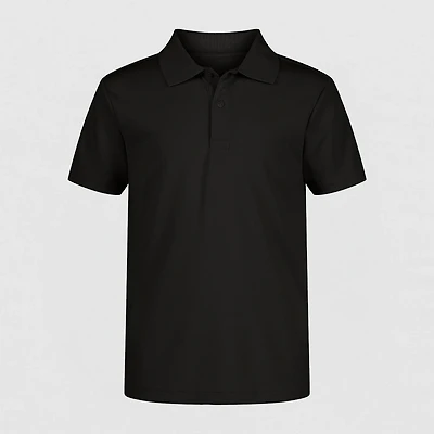 IZOD Little & Big Boys Short Sleeve Wrinkle Resistant Moisture Wicking Polo Shirt