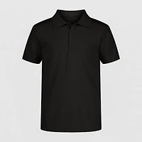 IZOD Performance Mesh Boys Short Sleeve Regular Fit Wrinkle Resistant Moisture Wicking Polo Shirt